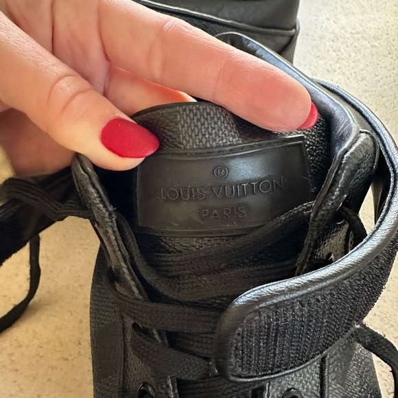 Louis Vuitton Graphic Canvas High Top. Size 10 1/2. - Picture 9 of 16